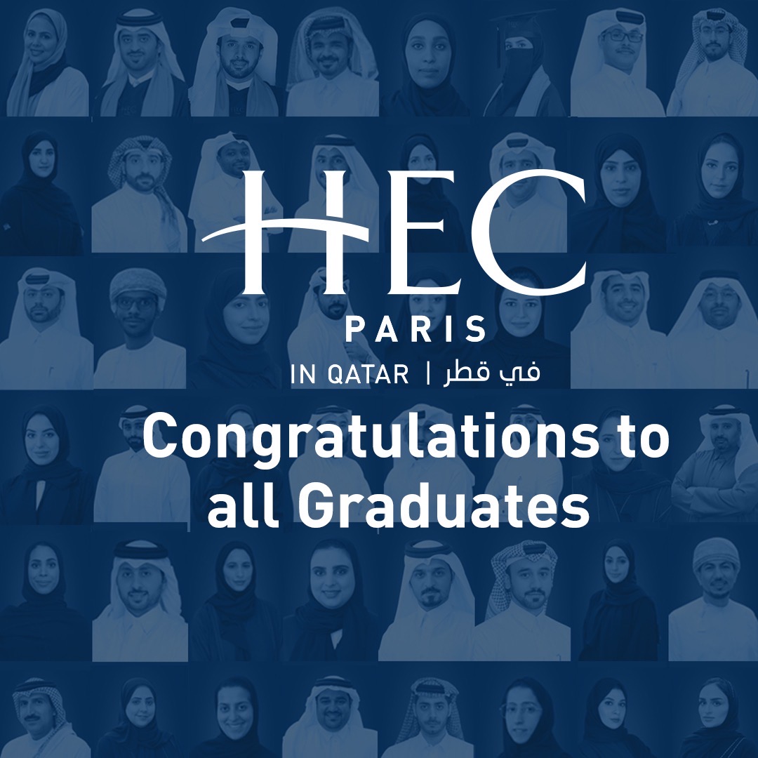 HEC Paris in Qatar Graduates Celebrated in Qatar Foundation’s Virtual Convocation 